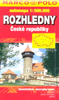 Rozhledny České republiky automapa 1:500 000