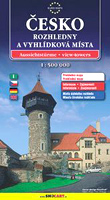 Česko – rozhledny a vyhlídková místa 1:500 000